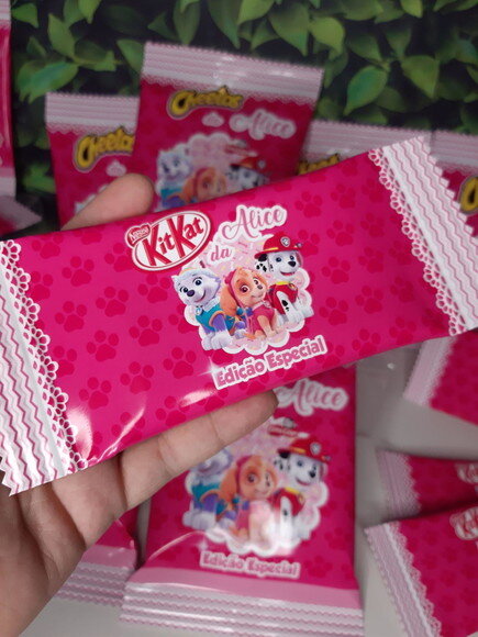 Kit Kat Patrulha Canina Personalizado