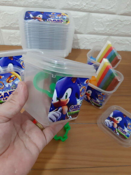 Kit Massinha no Potinho Sonic
