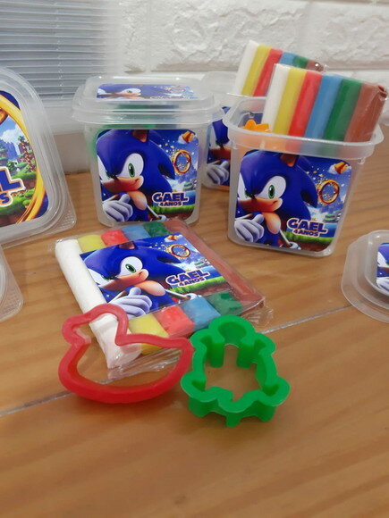 Kit Massinha no Potinho Sonic