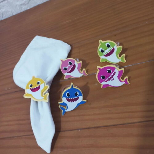 Kit Mesa Posta Baby Shark Menina
