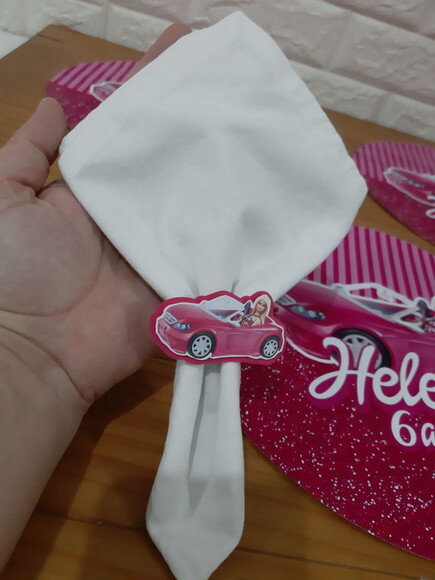 Kit Mesa Posta Barbie Carro
