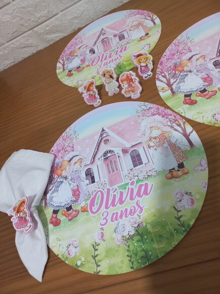 Kit Mesa Posta Casa das Bonecas