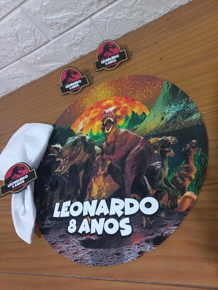 Kit Mesa Posta Dinossauros