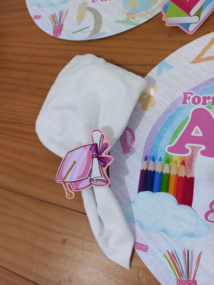 Kit Mesa Posta Formatura Abc
