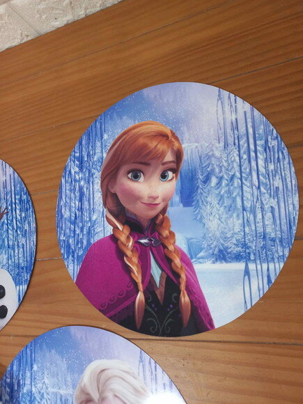 Kit Mesa Posta Frozen Turma