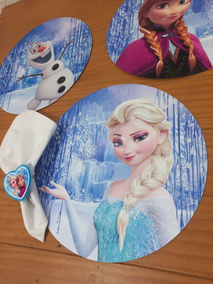 Kit Mesa Posta Frozen Turma