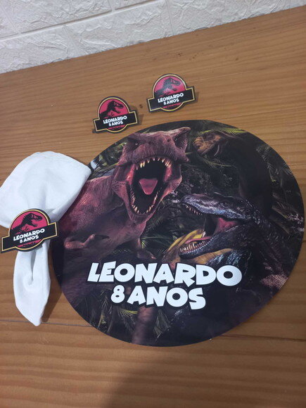 Kit Mesa Posta Jurassic Park/ Dinossauros