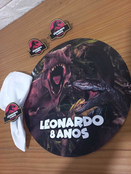 Kit Mesa Posta Jurassic Park/ Dinossauros