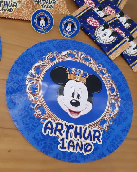 Kit Mesa Posta Mickey Realeza 2