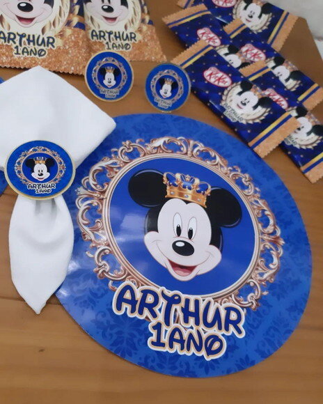 Kit Mesa Posta Mickey Realeza 2