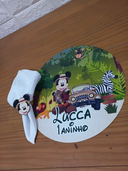 Kit Mesa Posta Mickey Safari 3