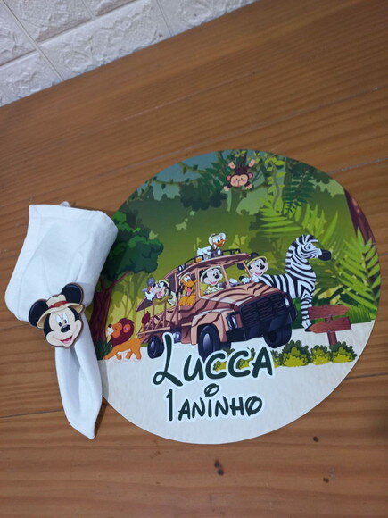 Kit Mesa Posta Mickey Safari 4