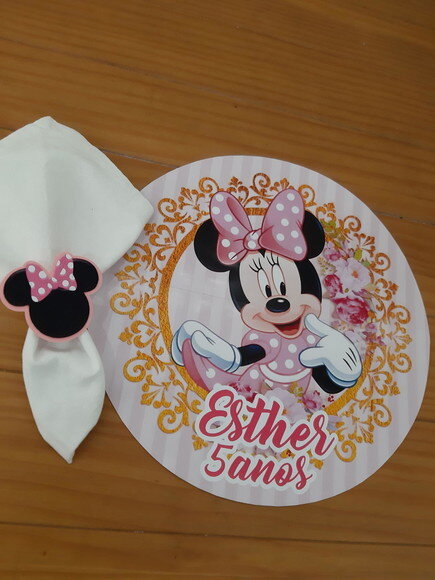 Kit Mesa Posta Minnie Rosa 2