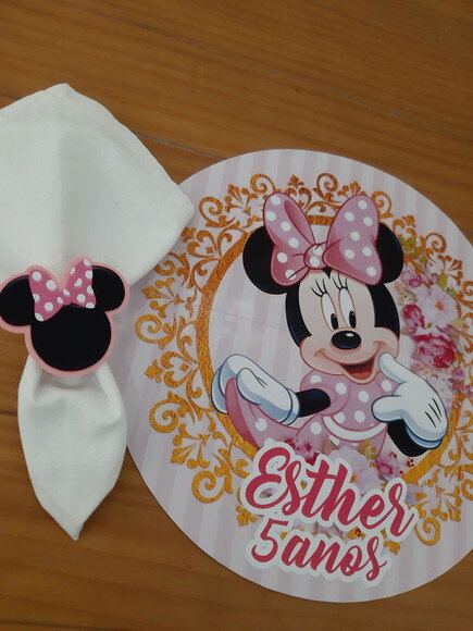 Kit Mesa Posta Minnie Rosa 2