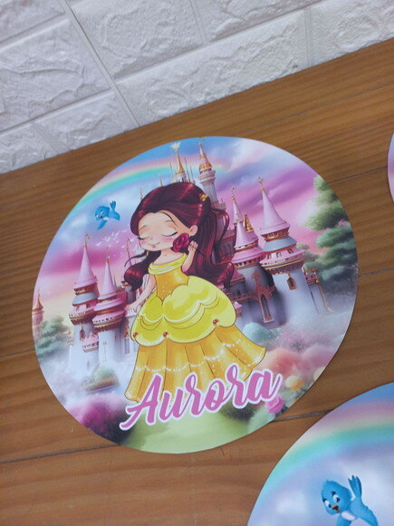 Kit Mesa Posta Princesa Cute 2