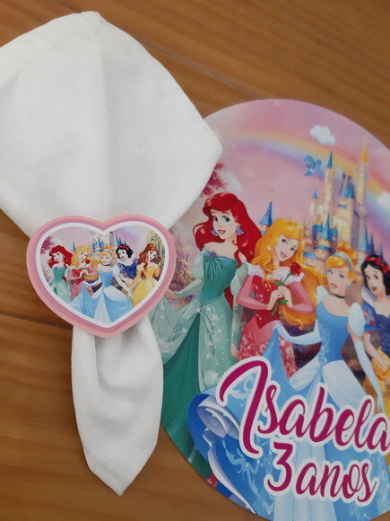 Kit Mesa Posta Princesas