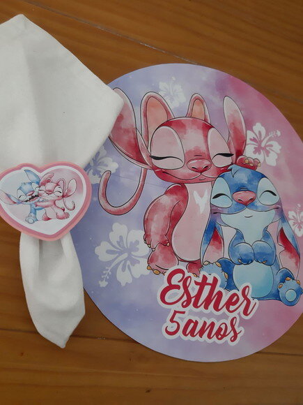 Kit Mesa Posta Stitch e Angel