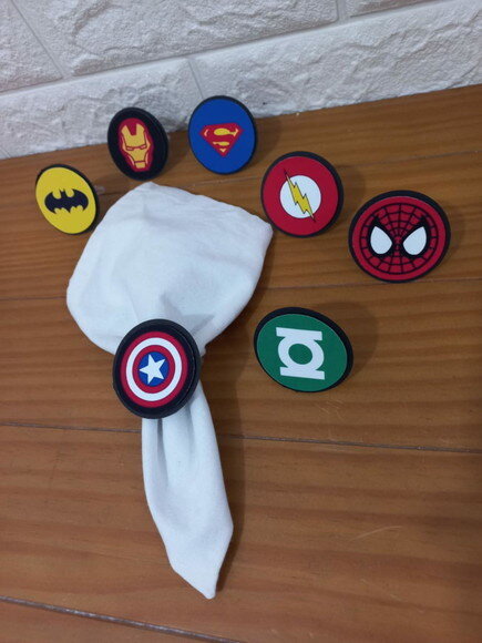 Kit Mesa Posta Super Heróis 3