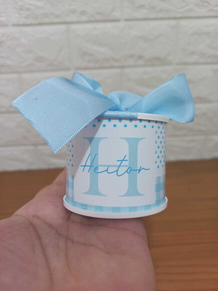 Kit Mini Tubolata Personalizada 5x6cm