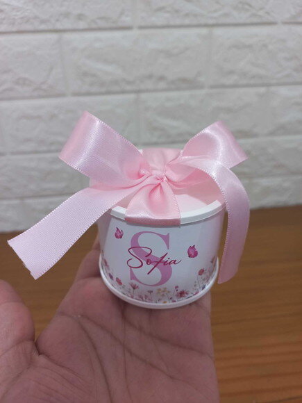 Kit Mini Tubolata Personalizada 5x6cm