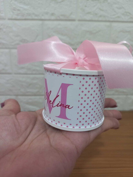 Kit Mini Tubolata Personalizada 5x6cm