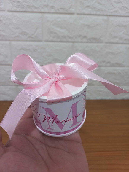 Kit Mini Tubolata Personalizada 5x6cm