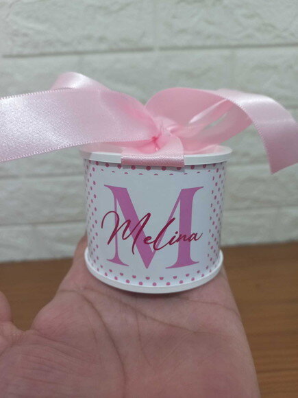 Kit Mini Tubolata Personalizada 5x6cm