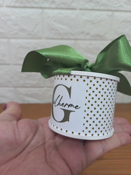 Kit Mini Tubolata Personalizada 5x6cm
