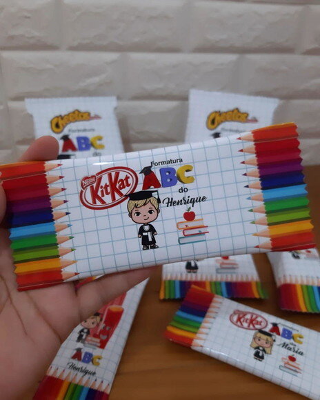 Kitkat Formatura Abc Personalizado