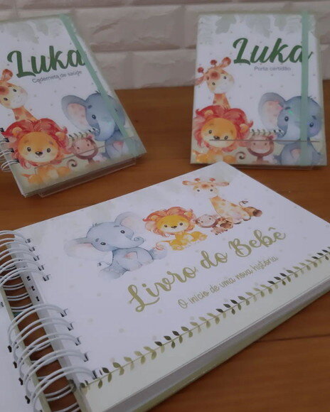 Livro do Bebê Safari