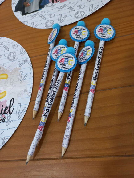 Lápis Personalizados Formatura Abc