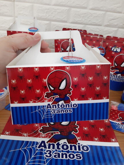 Maleta Surpresa Menino Aranha