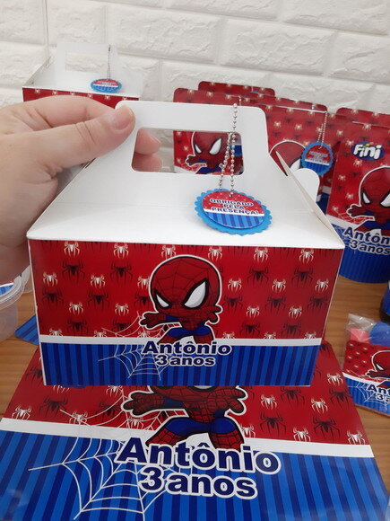 Maleta Surpresa Menino Aranha