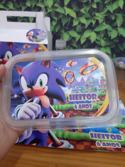 Marmita 250ml - Sonic Personalizada