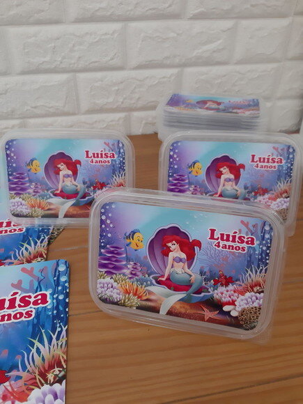 Marmita 250ml - Sereia Personalizada