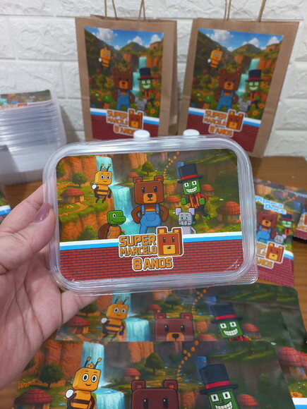 Marmita 500ml - Super Bear Adventure