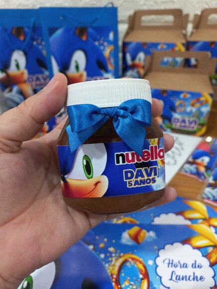 Nutella Sonic Personalizada Pequena 140g