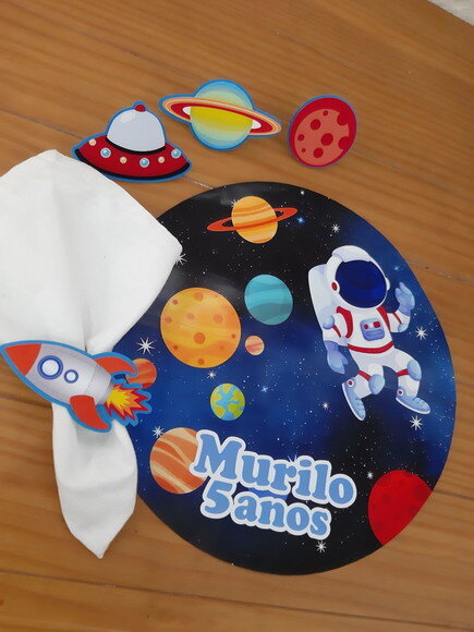 Porta Guardanapo Astronauta