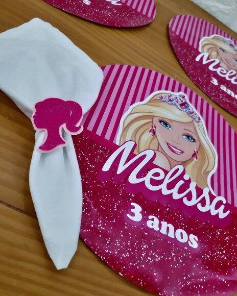 Porta Guardanapo Barbie