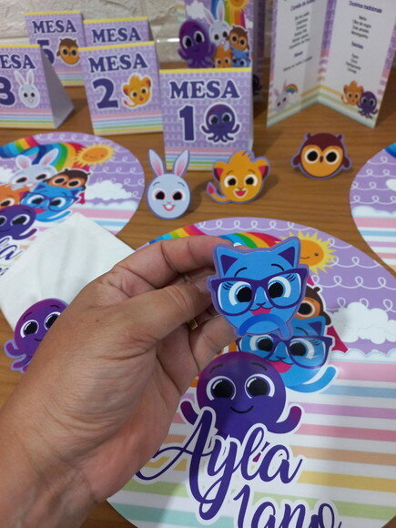 Porta Guardanapo Bolofofo Menina