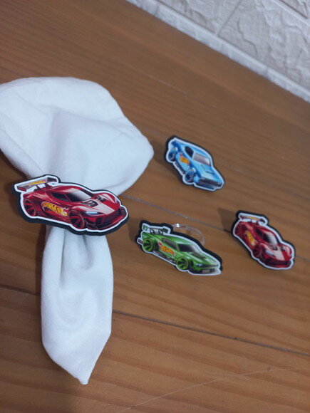 Porta Guardanapo Hot Wheels