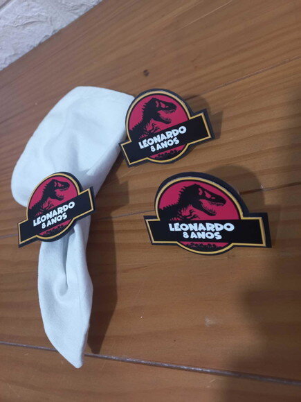 Porta Guardanapo Jurassic Park/ Dinossauros