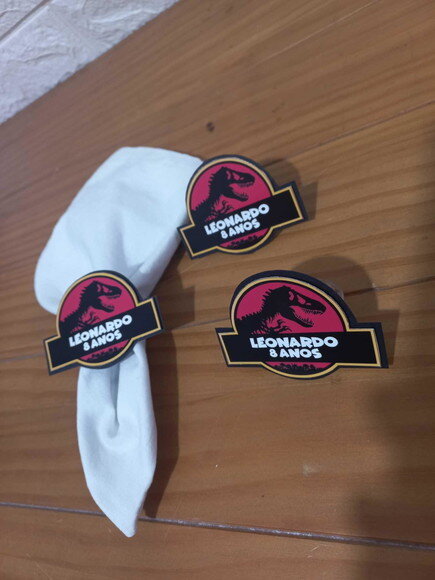 Porta Guardanapo Jurassic Park/ Dinossauros