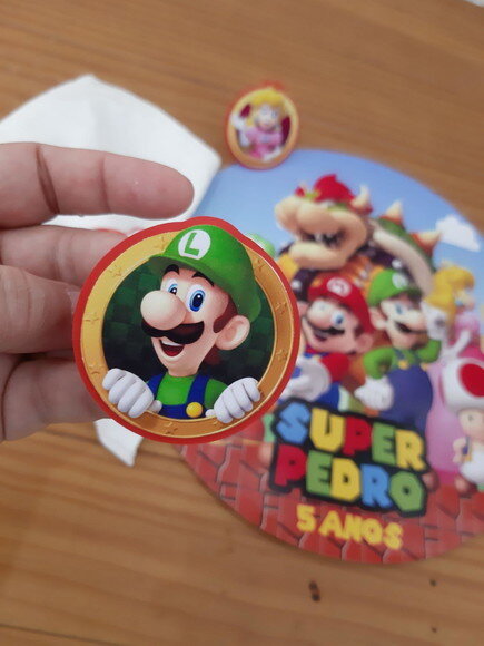 Porta Guardanapo Super Mario