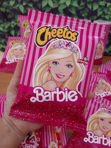 Salgadinho Cheetos Personalizados Barbie