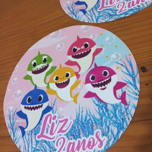 Sousplat 29cm - Baby Shark 2