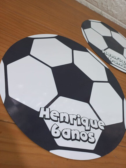 Sousplat 29cm - Bola Futebol