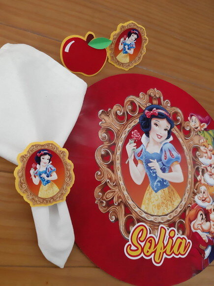 Sousplat 29cm - Branca de Neve