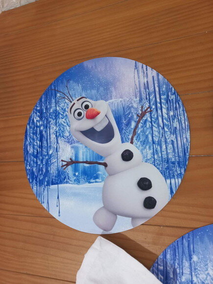Sousplat 29cm - Frozen Turma