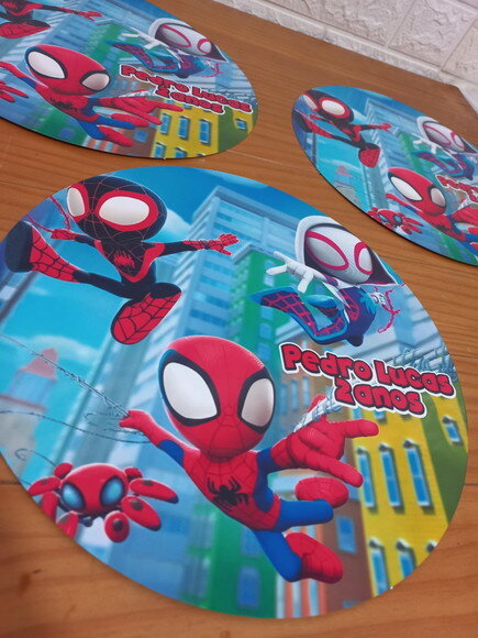 Sousplat 29cm - Homem Aranhaverso